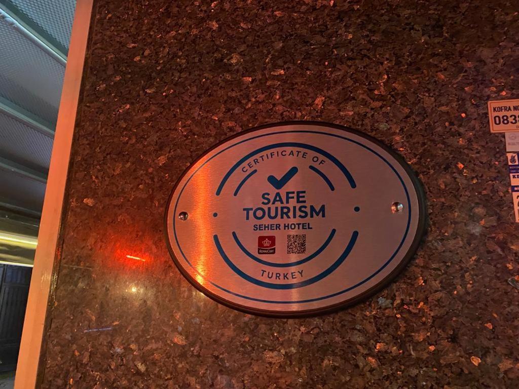 Seher Hotel Isztambul Kültér fotó