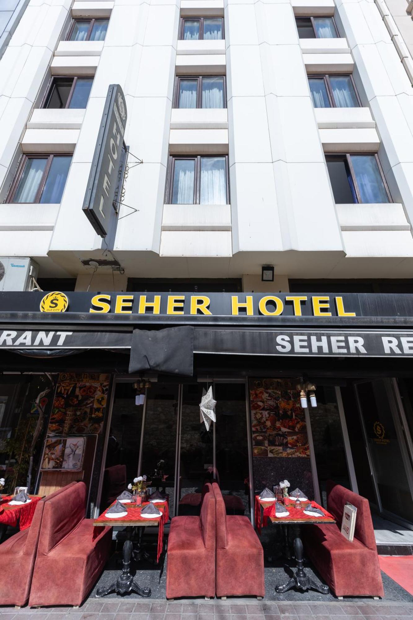 Seher Hotel Isztambul Kültér fotó